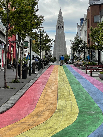 The Rainbow Road, Reykjavik, Iceland