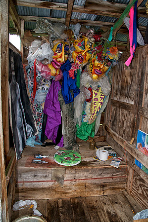 Outhouse at the Bread & Puppet Theater Museum