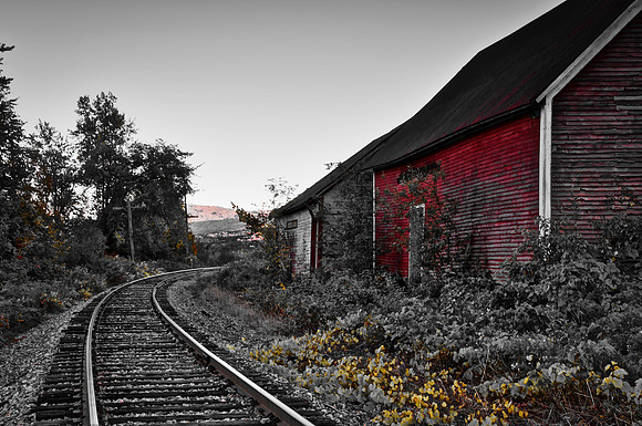 Along the Tracks Barton, Vermont