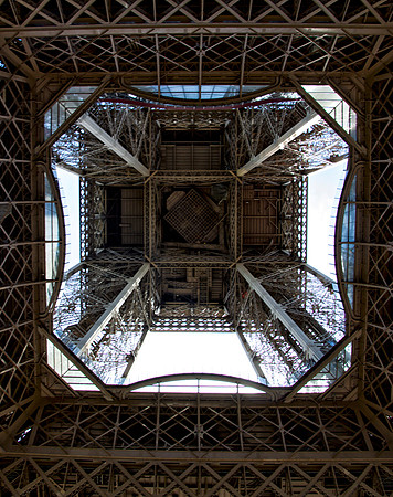 The Eiffel Tower From Below