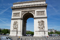 The Arc de Triomphe